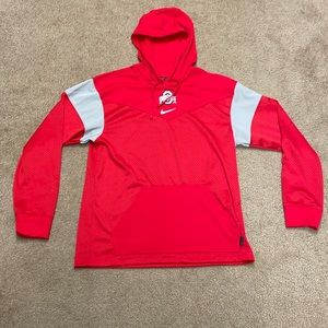 Nike Ohio State On-Field mesh hoodie. Small